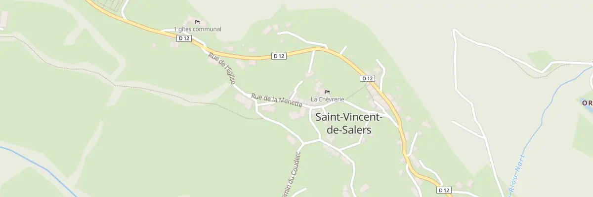 Plan du 5048 Le Bourg à Saint-Vincent-de-Salers