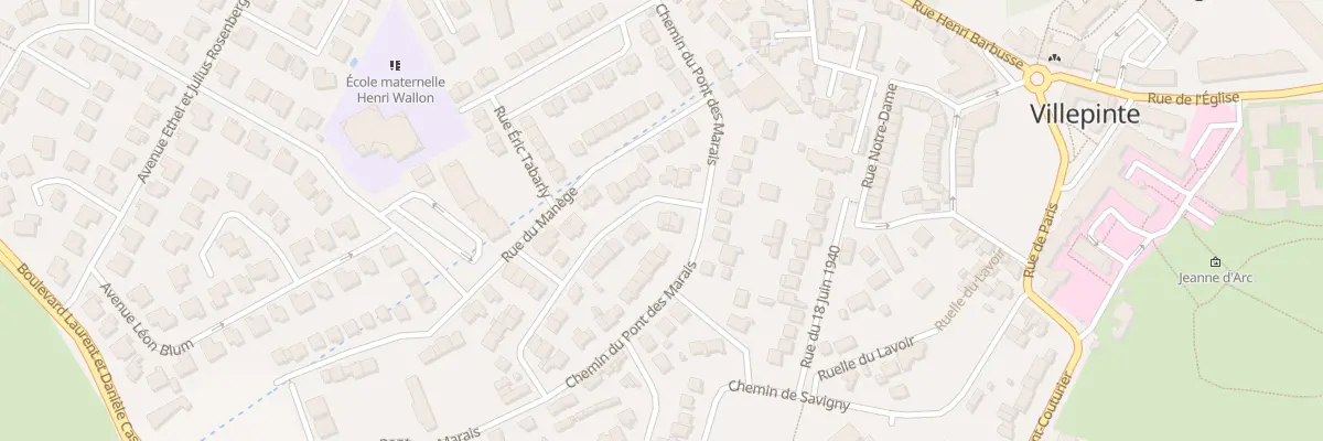 Plan du 3 Rue des Mimosas à Villepinte