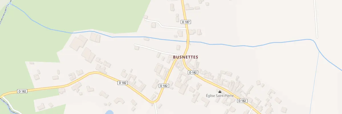 Plan du 4 Rue de Lillers à Busnettes à Gonnehem