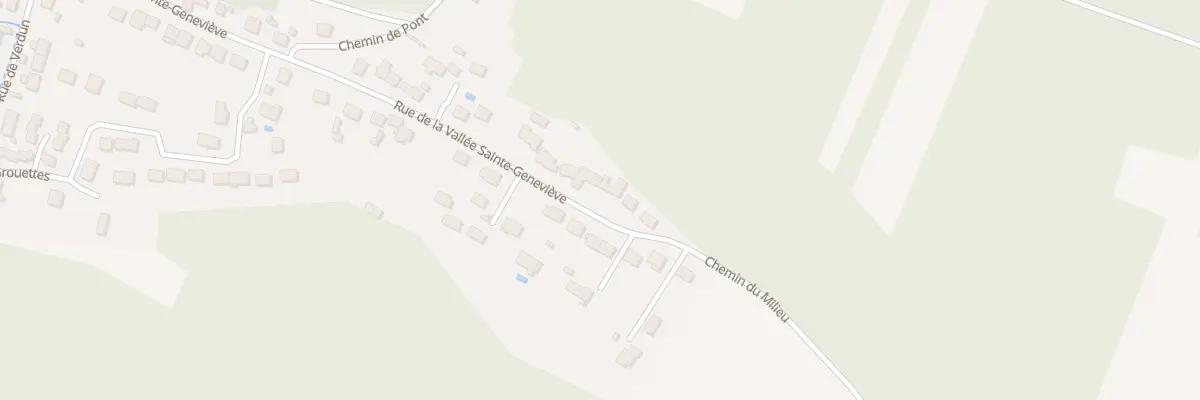 Plan du 55 Rue de la Vallee Ste Genevieve à Verneuil-en-Halatte