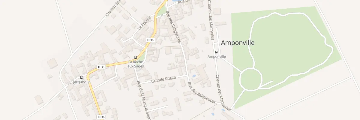 Plan du 8 Rue des Religieuses à Amponville