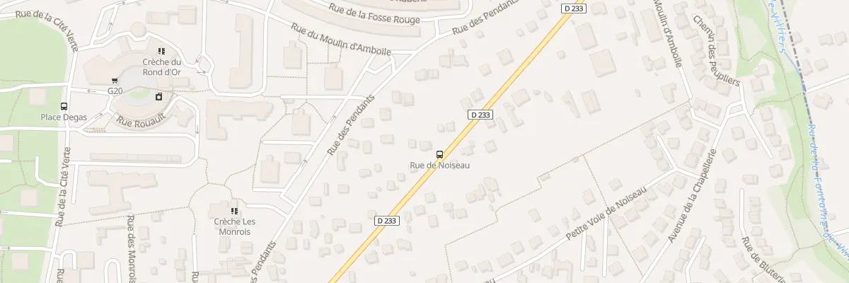 Plan du 43 Rue de Noiseau à Sucy-en-Brie