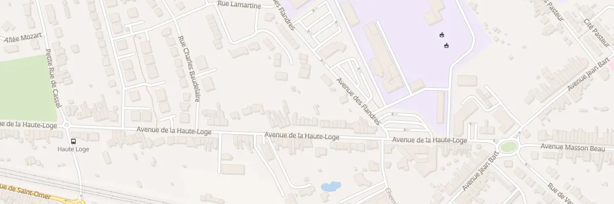 Plan du 36 Av de la Haute Loge à Hazebrouck
