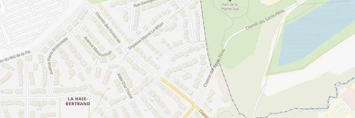 Plan du 69 Rue Georges Bougault à Villepinte