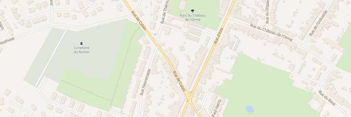 Plan du 28 Rue de Calais à Hazebrouck