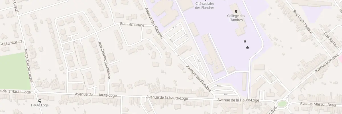Plan du 5 Av des Flandres à Hazebrouck