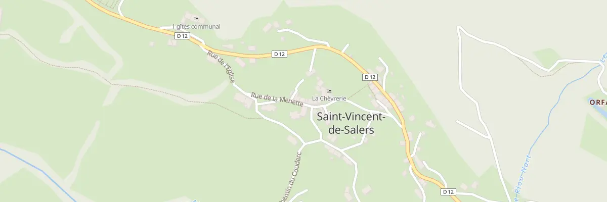 Plan du 5049 Le Bourg à Saint-Vincent-de-Salers
