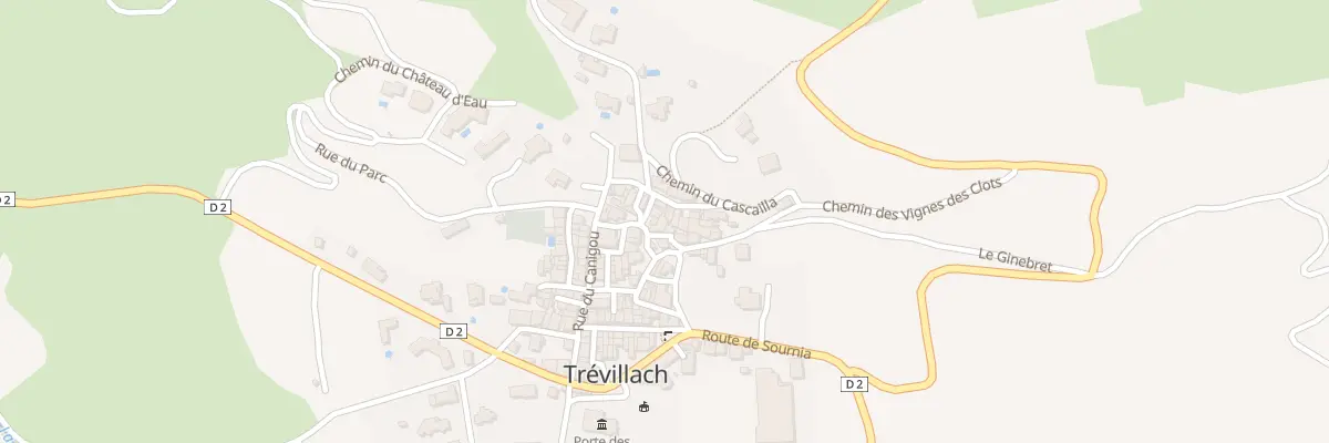 Plan du 12 Rue de Ferradou à Trévillach