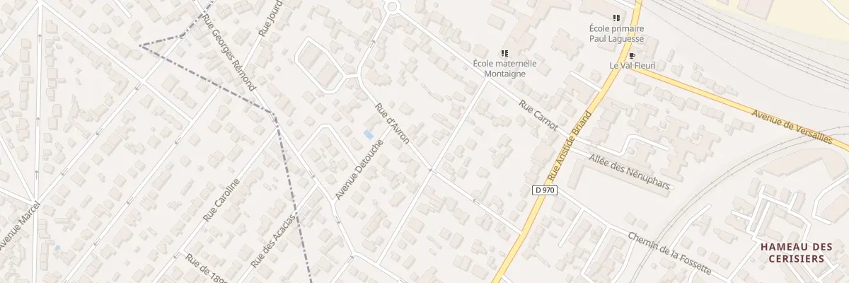 Plan du 14B Rue d’Avron à Gagny