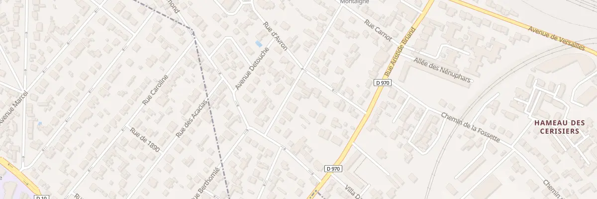 Plan du 15 Rue du Gal Gallieni à Gagny