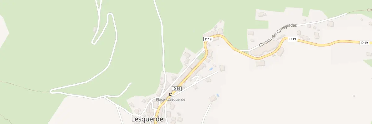 Plan du 20 Le Village à Lesquerde