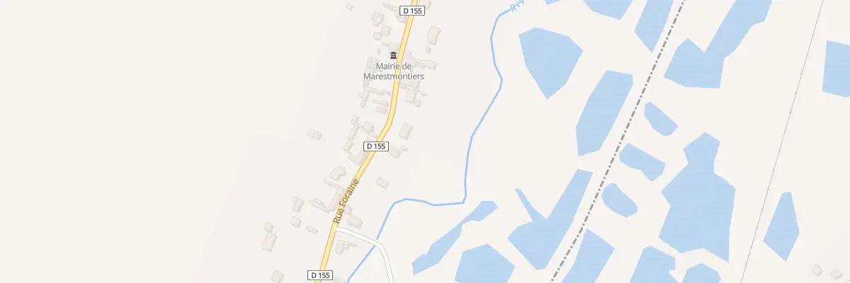 Plan du 31 Rue Foraine à Marestmontiers