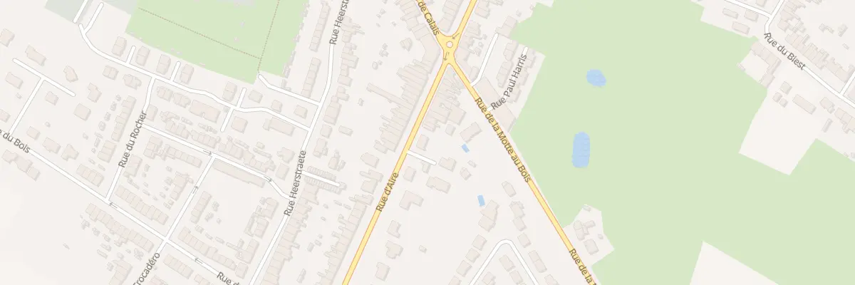 Plan du 187 Rue d’Aire à Hazebrouck