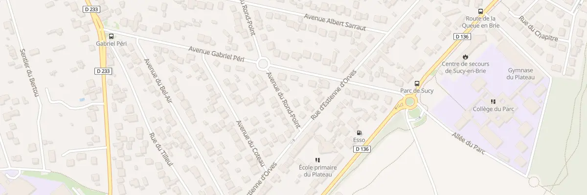 Plan du 11 Rue du Rond Point à Sucy-en-Brie
