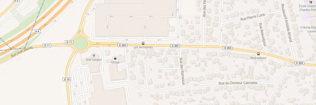 Plan du 56B Rue Jean Jaurès à Villiers-sur-Marne