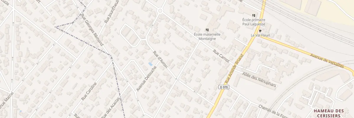 Plan du 8B Rue du Gal Gallieni à Gagny