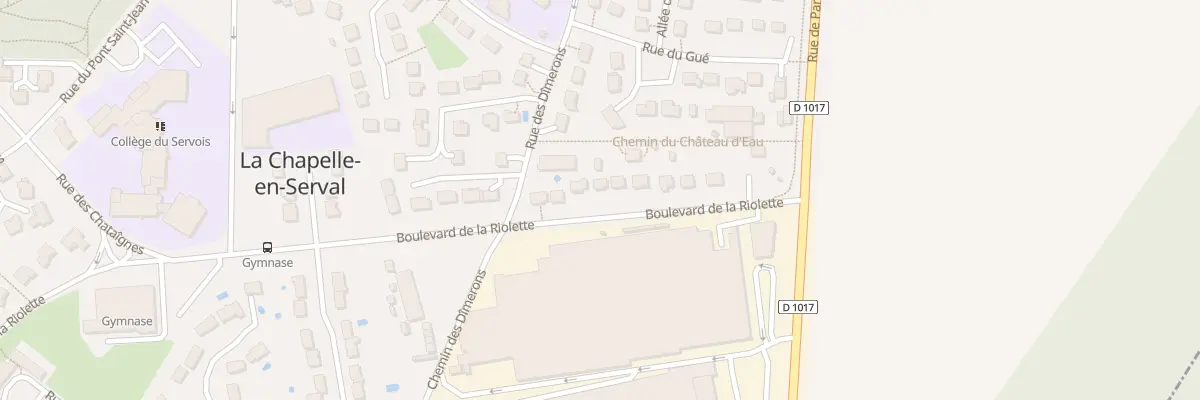 Plan du 137 Bd de la Riolette à La Chapelle-en-Serval