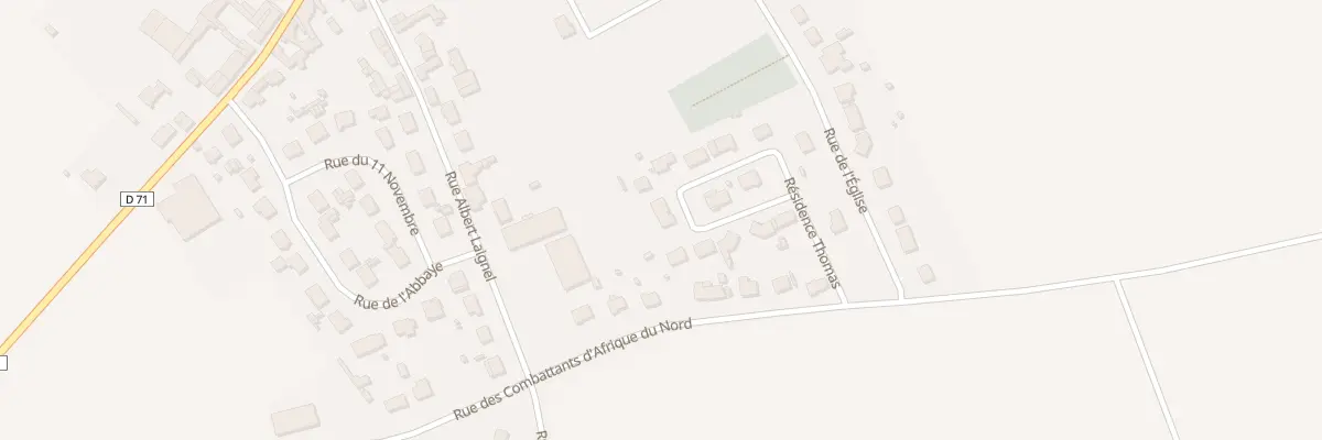 Plan du 6 Res Thomas à Hamelet