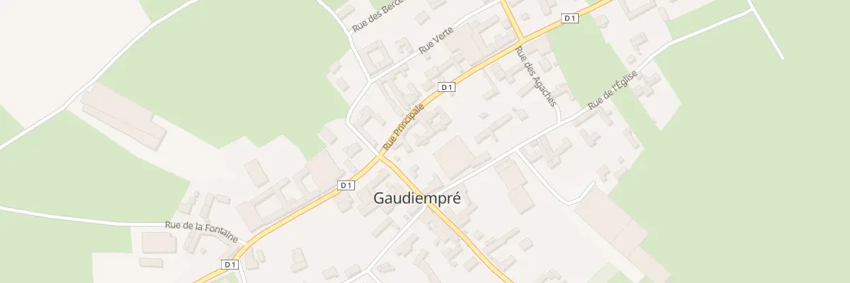 Plan du 32 Rue Principale à Gaudiempré