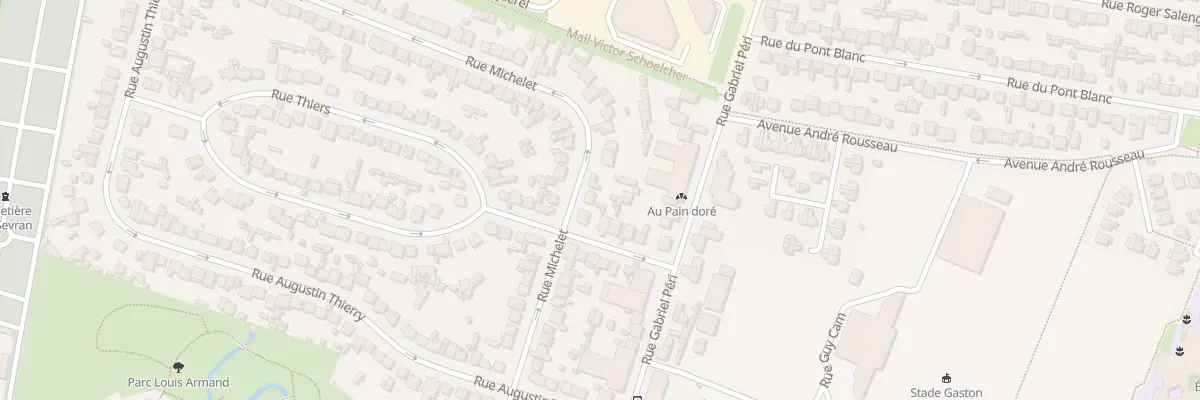 Plan du 42 Rue Michelet à Sevran