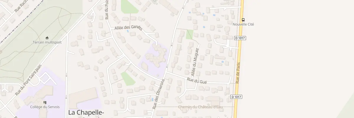 Plan du 336 Rue des Dimerons à La Chapelle-en-Serval