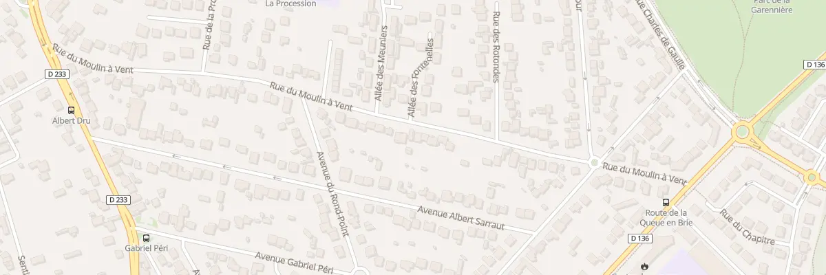 Plan du 38 Rue du Moulin à Vent à Sucy-en-Brie