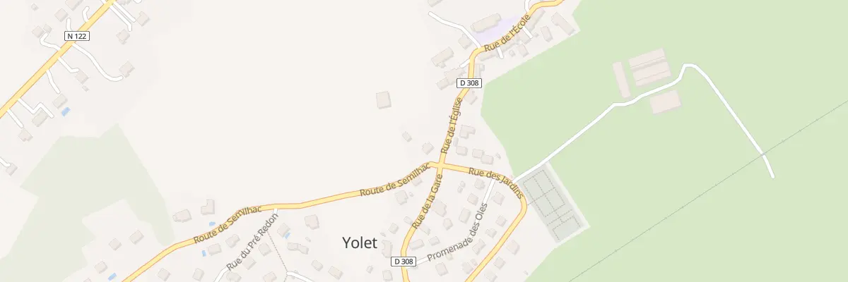 Plan du 6 Rue de l’Eglise à Yolet