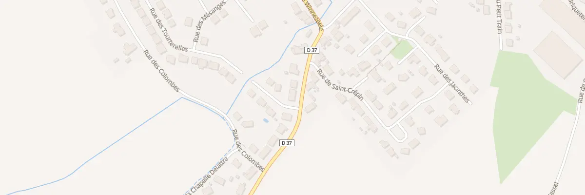 Plan du 358 Rue de Winnezeele à Herzeele