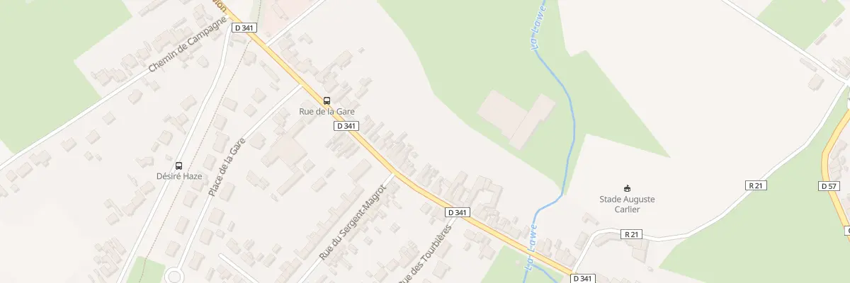Plan du 482 Rue de la Gare à Houdain