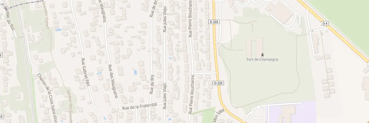 Plan du 45 Rue Pierre Boucharinc à Chennevières-sur-Marne