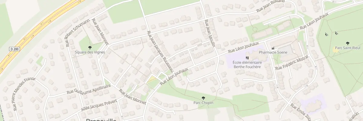 Plan du 76 Rue Léon Jouhaux à Brenouille