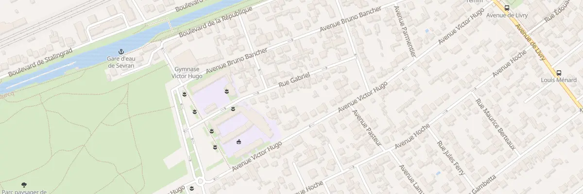 Plan du 21 Rue Gabriel à Sevran
