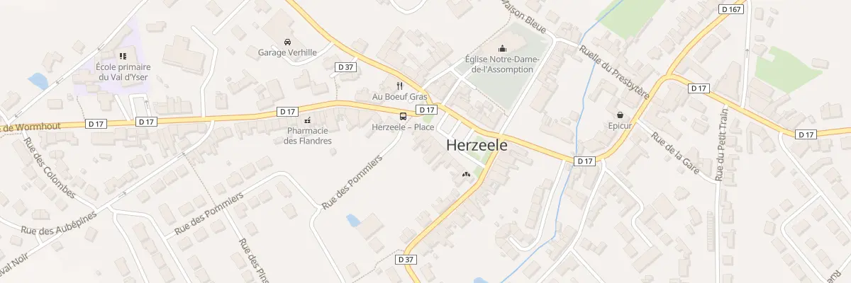 Plan du 60 Pl d’Herzeele à Herzeele