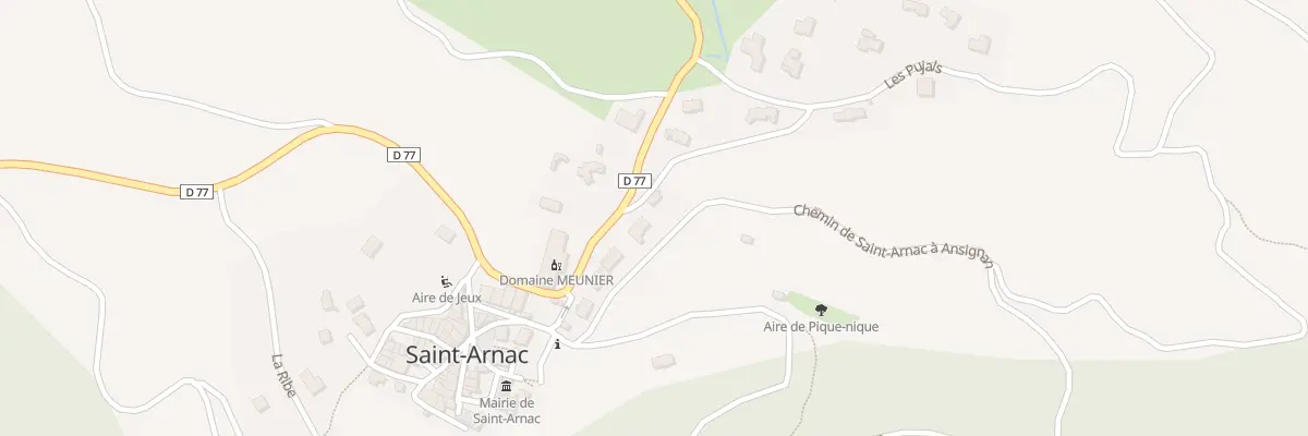 Plan du 6 Rte de Lansac à Saint-Arnac