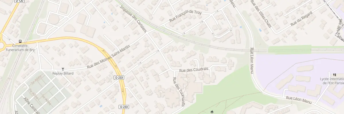 Plan du 5 Rue des Coudrais à Bry-sur-Marne
