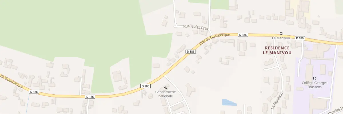 Plan du 754 Rue de Guarbecque à Saint-Venant