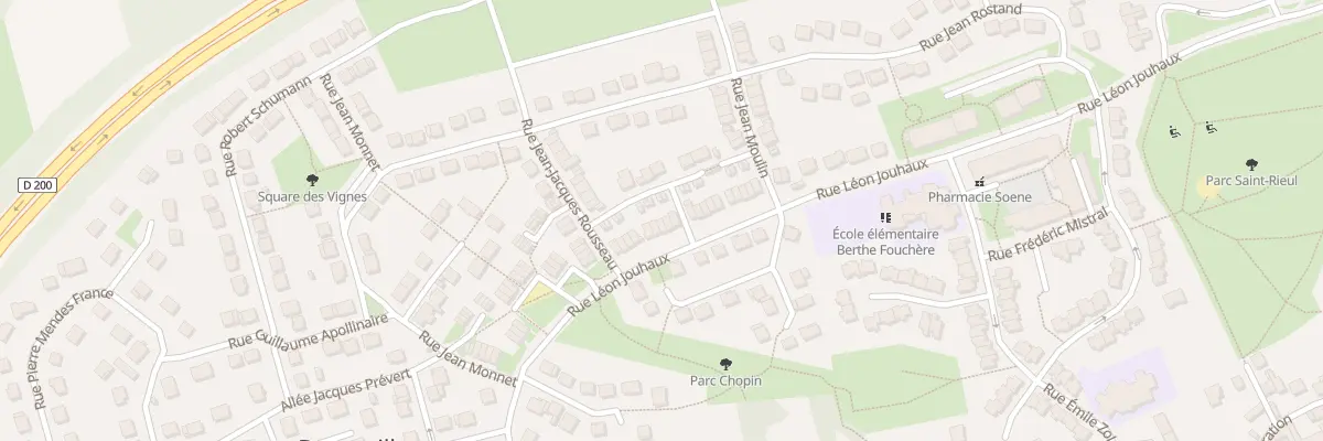 Plan du 5 Rue Alfred Kastler à Brenouille