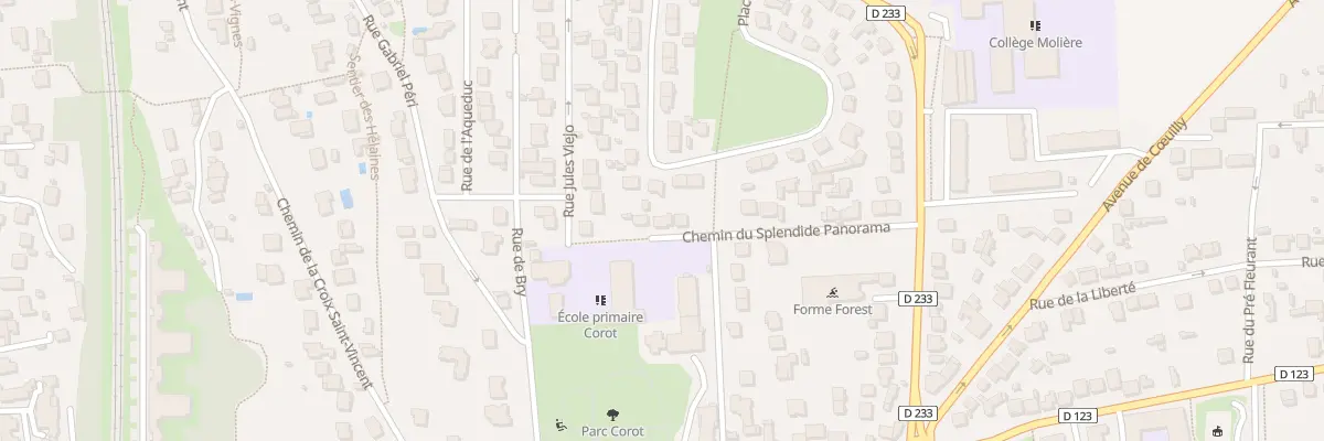 Plan du 24 Che du Splendid Panorama à Chennevières-sur-Marne