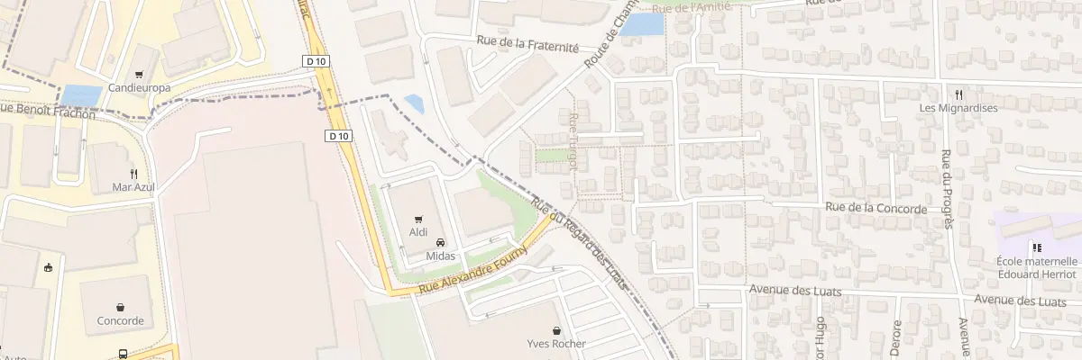 Plan du 10 Rue Condorcet à Villiers-sur-Marne