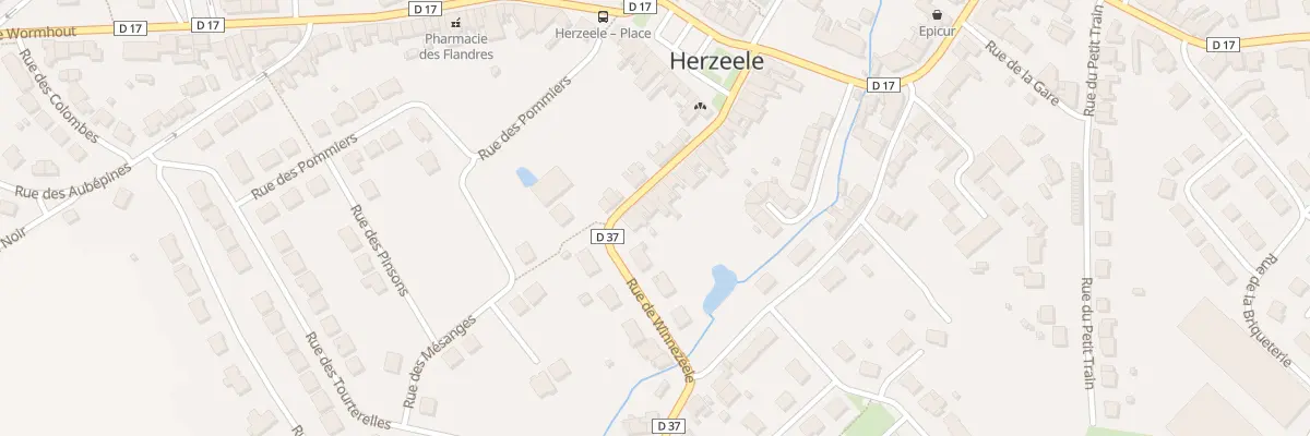 Plan du 81 Rue de Winnezeele à Herzeele