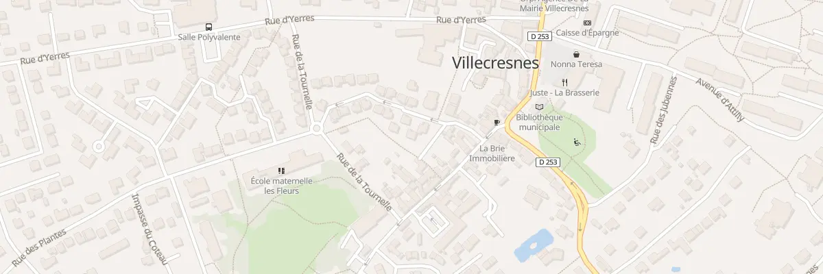 Plan du 17 Rue du Clos Saint Pierre à Villecresnes
