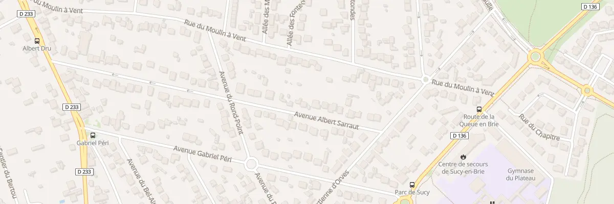 Plan du 55 Av Albert Sarrault à Sucy-en-Brie