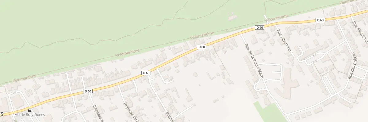 Plan du 90 Rue Auguste Coolen à Bray-Dunes