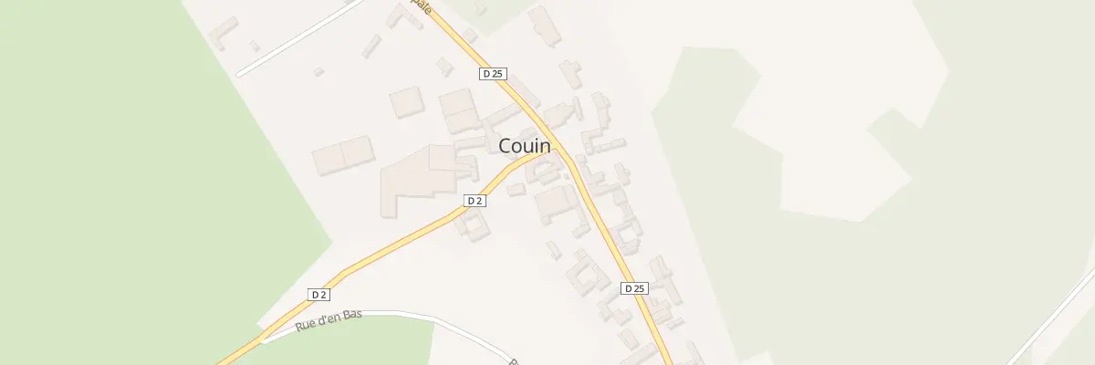 Plan du 32 Rue Principale à Couin