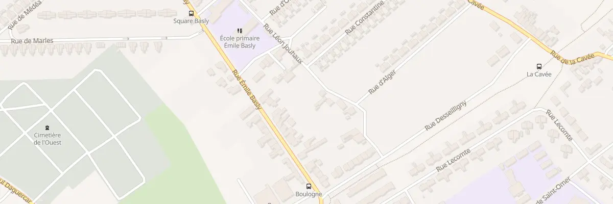 Plan du 774 Rue Emile Basly à Bruay-la-Buissière