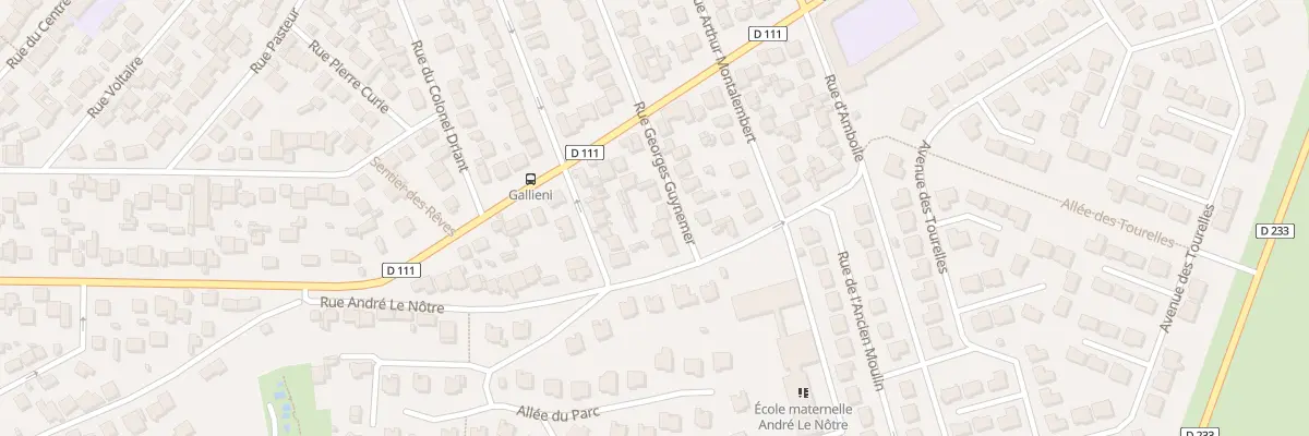 Plan du 5 Rue Georges Guynemer à Ormesson-sur-Marne