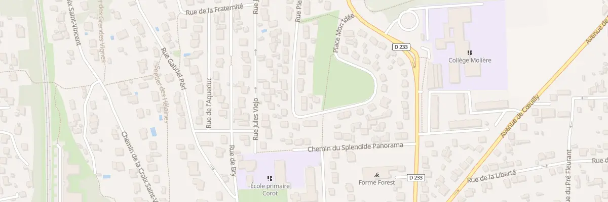 Plan du 6 Rue Pierre Boucharinc à Chennevières-sur-Marne