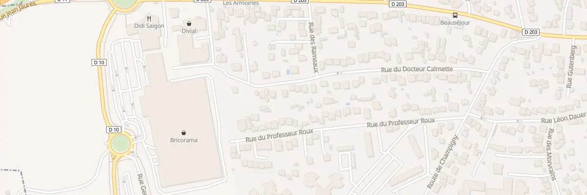 Plan du 53 Rue du Docteur Calmette à Villiers-sur-Marne