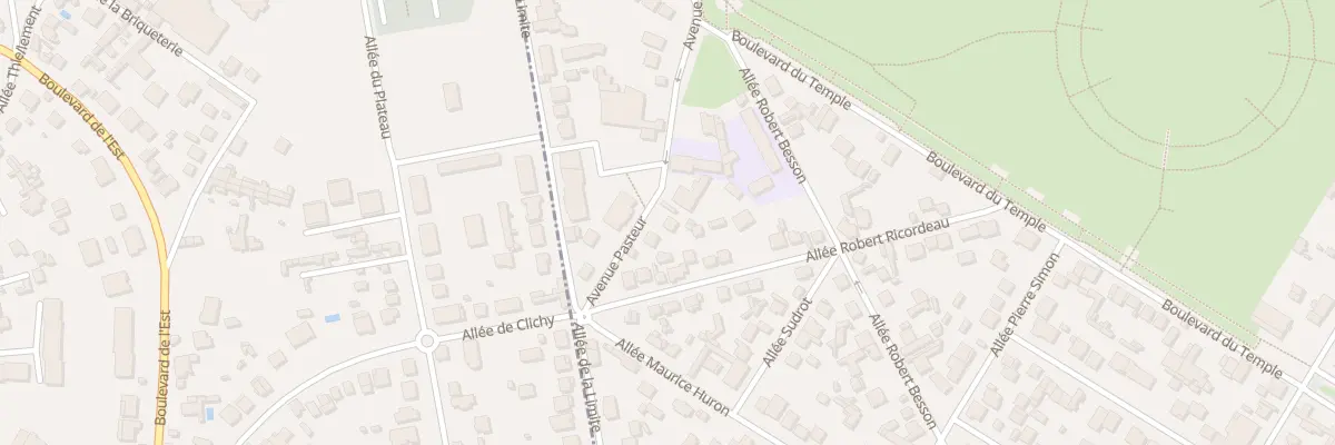 Plan du 6 Av Pasteur à Clichy-sous-Bois