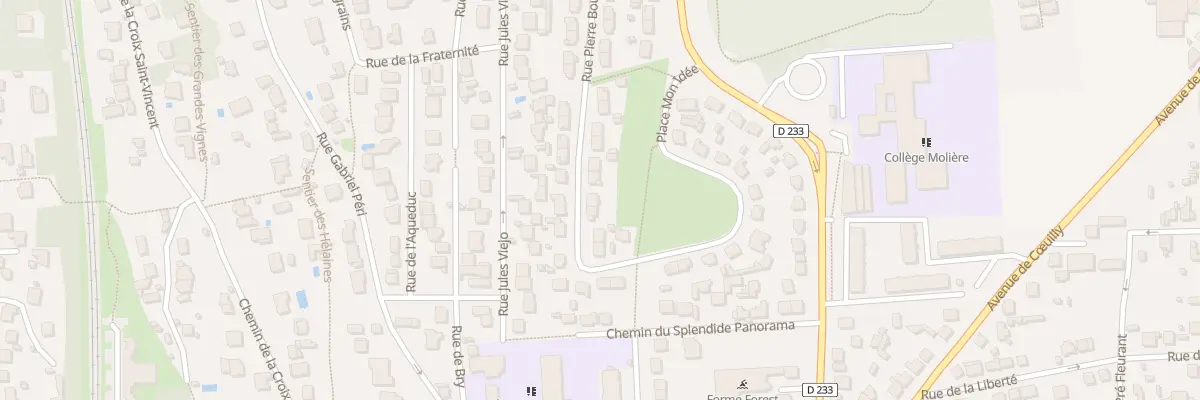 Plan du 10 Rue Pierre Boucharinc à Chennevières-sur-Marne